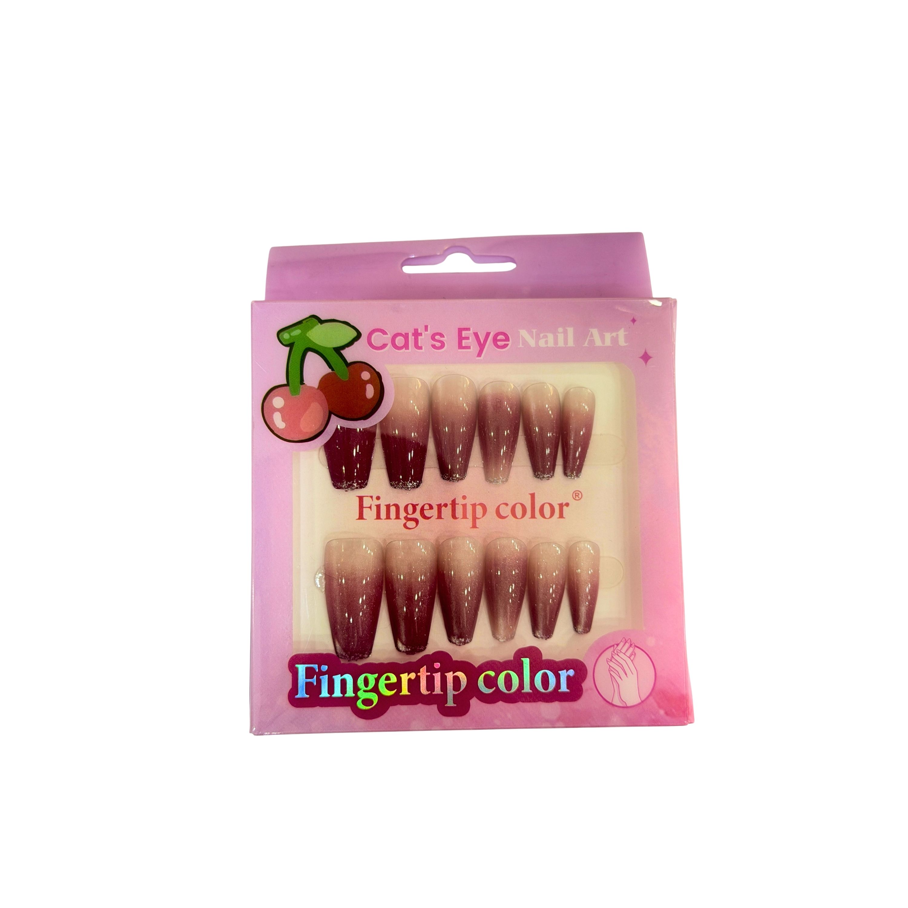 Cat's Eye Nail Art Tips