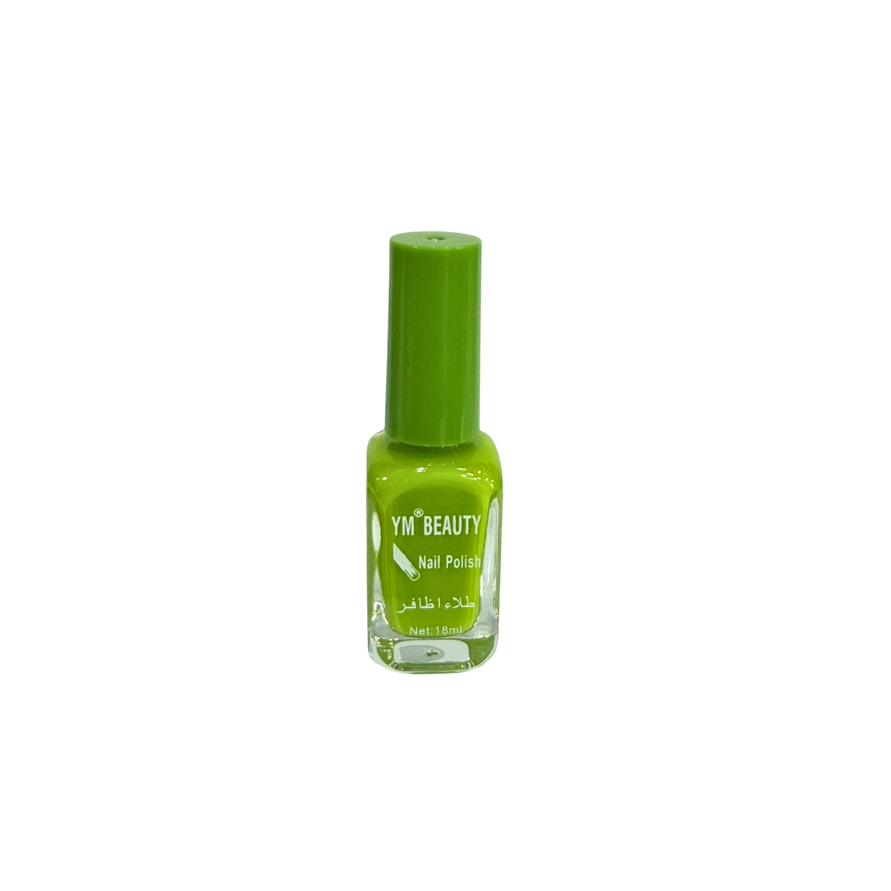 YM Beauty Green Nail Polish