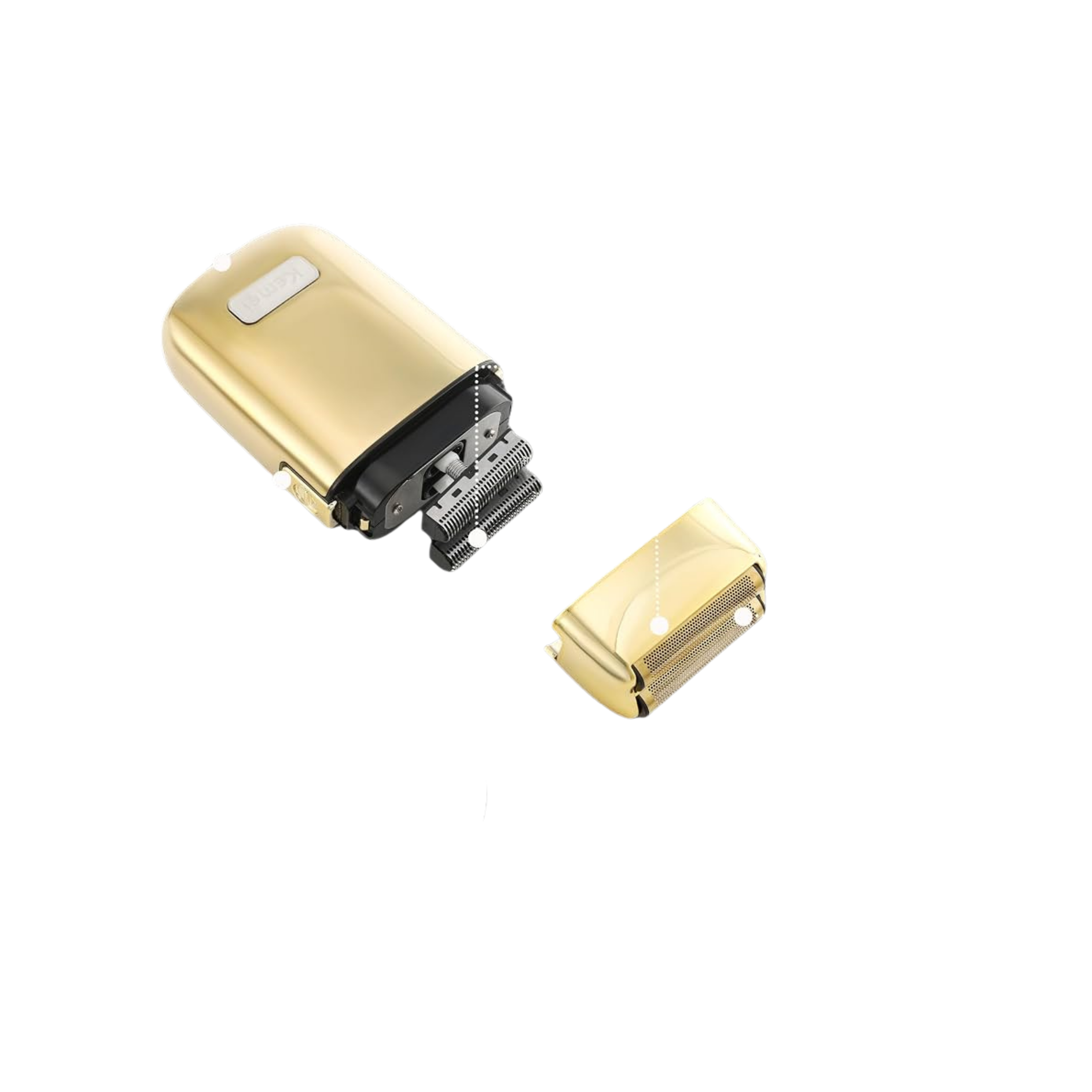 Kemei Gold Electric Shaver