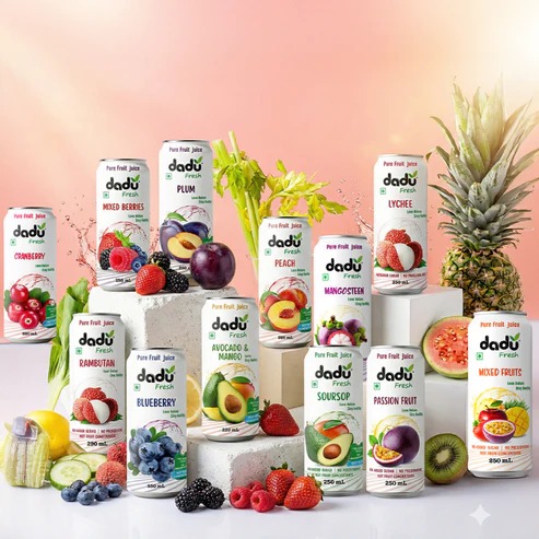 Imported Sugar Free Juice - 12 Flavours 