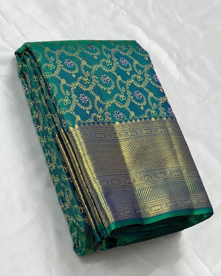 Green Kanjivaram Silk Saree