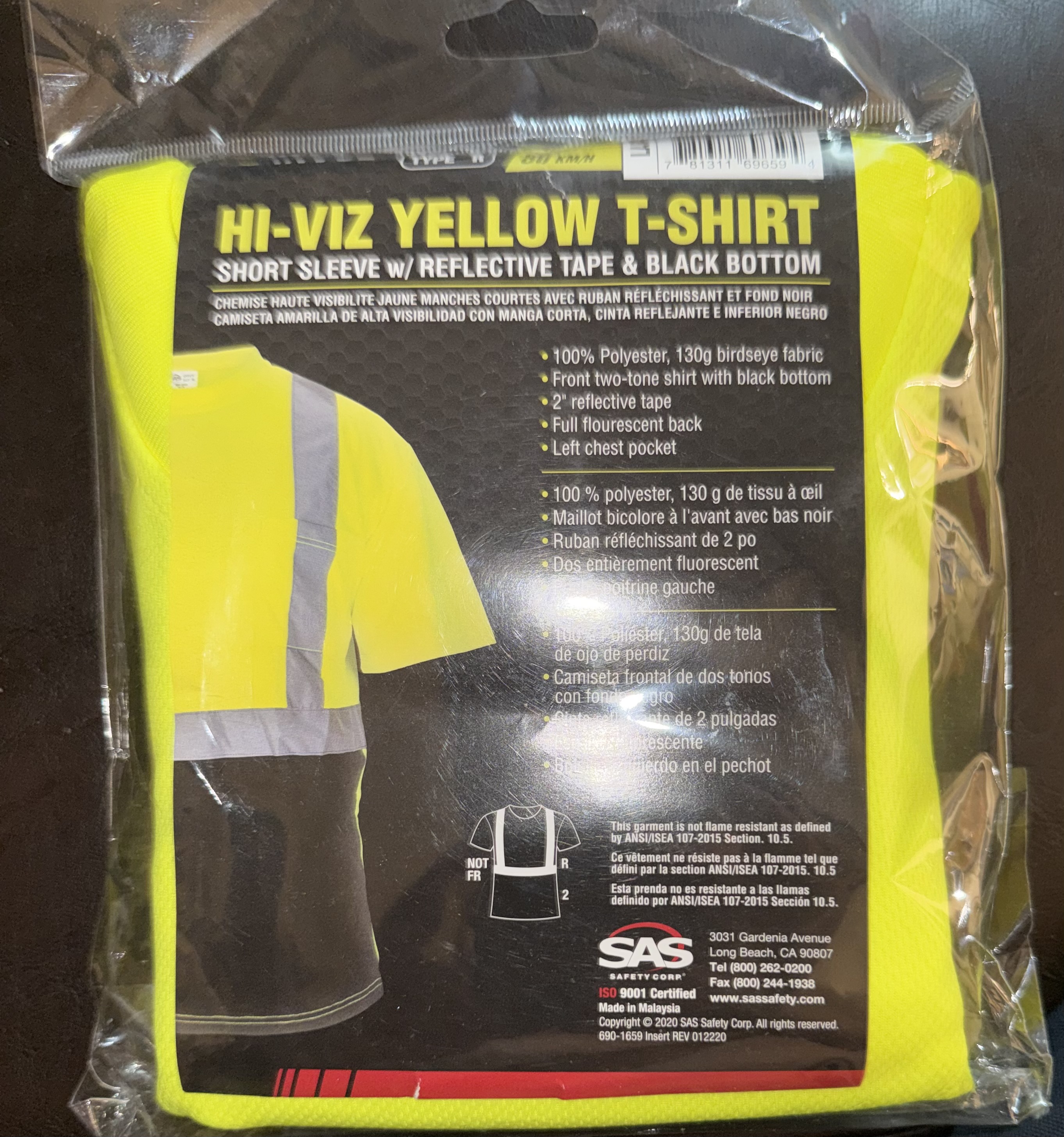 Hi-Viz Yellow T-Shirt