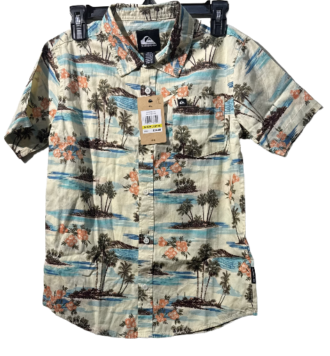 Boy's Quicksilver Shirt (M 10/12)