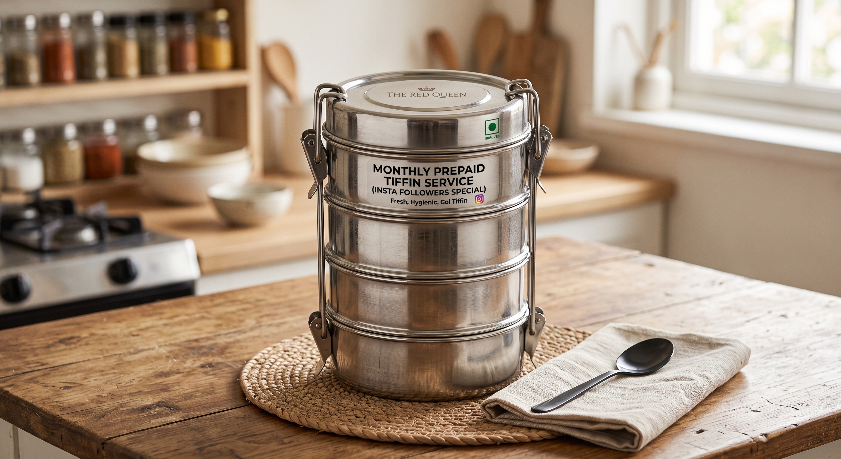 Monthly Prepaid Tiffin Subscription