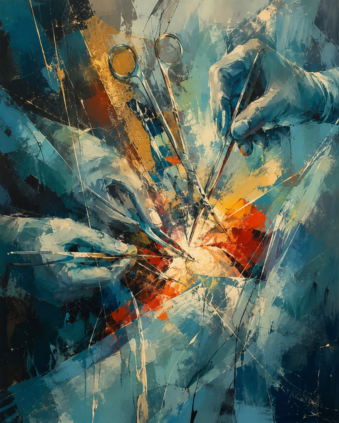 Surgical Precision Was Personal. So I Painted It. 