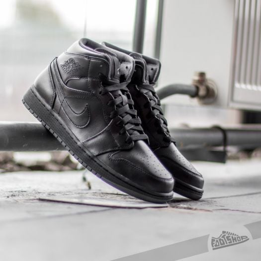 Air Jordan 1 Mid Zwart - ID: DE-AJ14