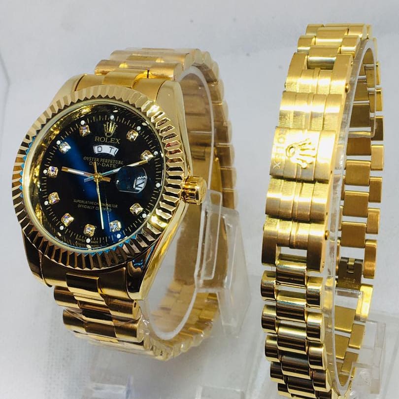 Rolex Gouden Luxe Herenhorloge - ID: DE-RG77