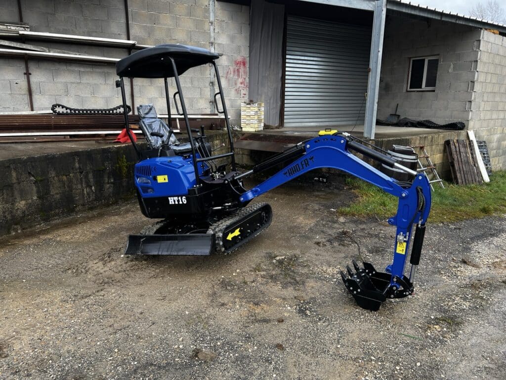 Mini Graafmachine HT16 - ID: DE-MH16