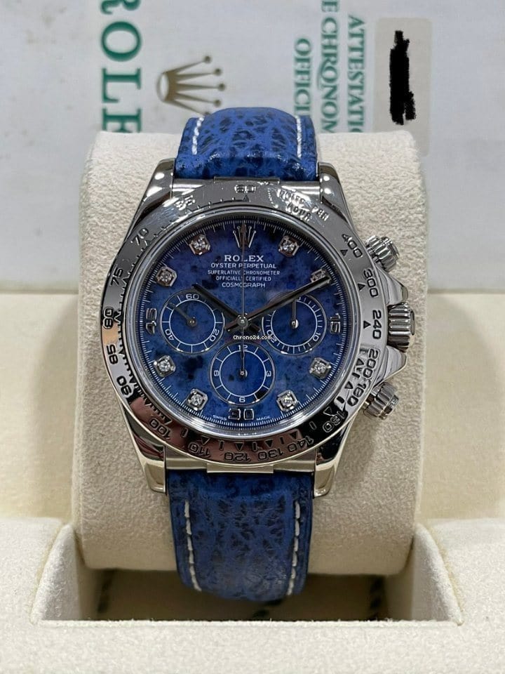 Rolex Daytona Blauw - ID: DE-RD05