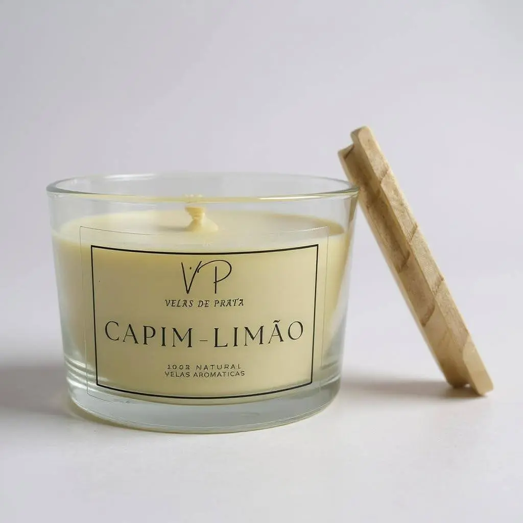 Vela Aromática Capim-Limão