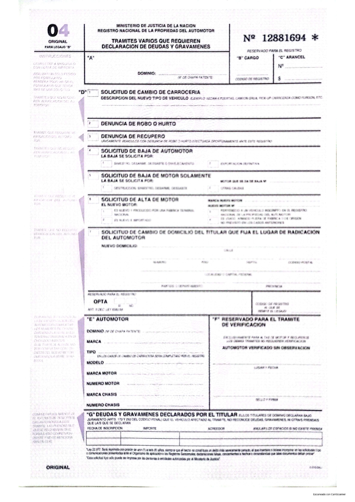 Formulario 04 