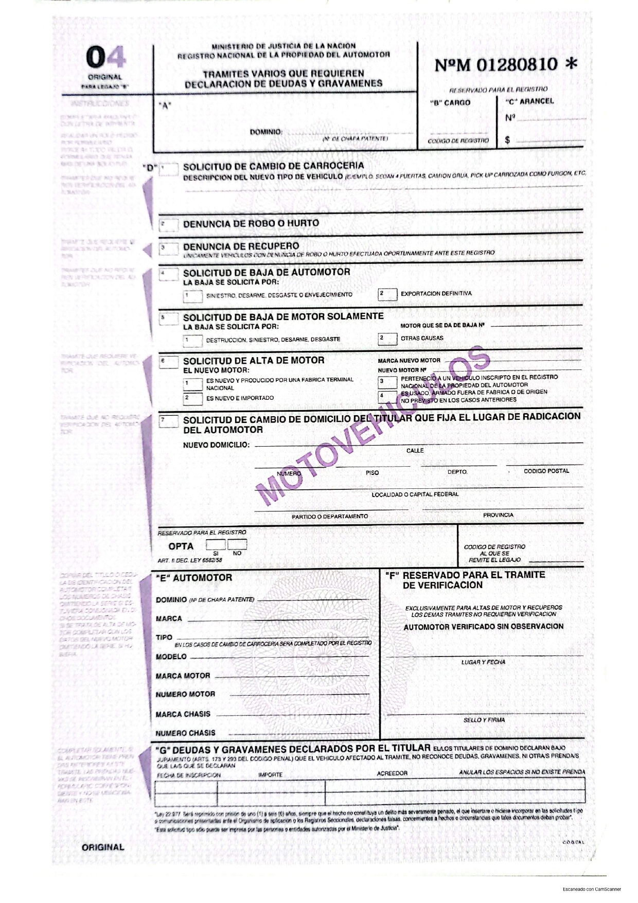 Formulario 04