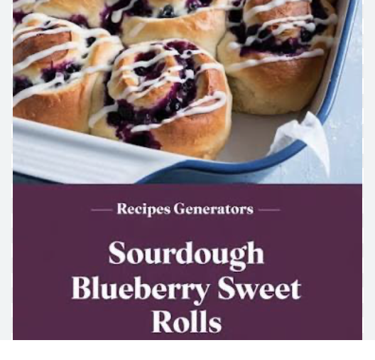 Blueberry Rolls