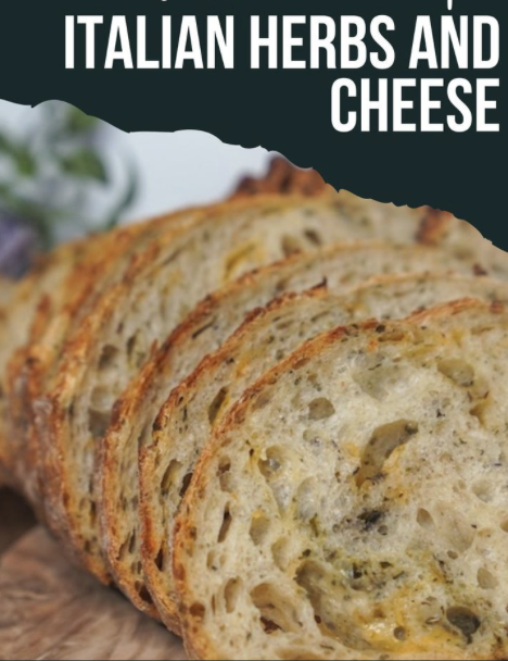 Italian Herbs and Cheese Bread