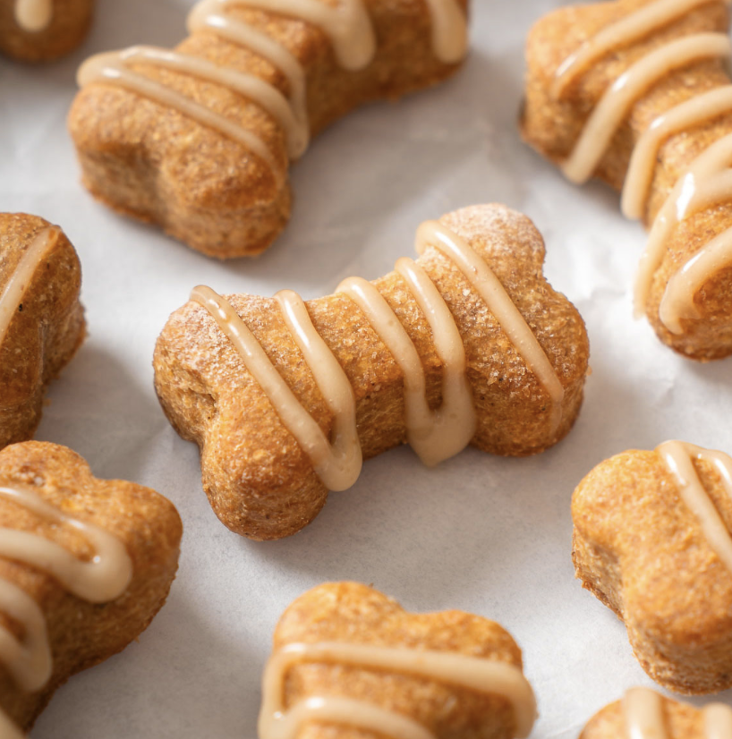 Pumpkin & Peanut Butter Dog Treats