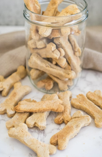 Apple Banana Dog Treats