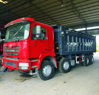 Delong 84 dump truck