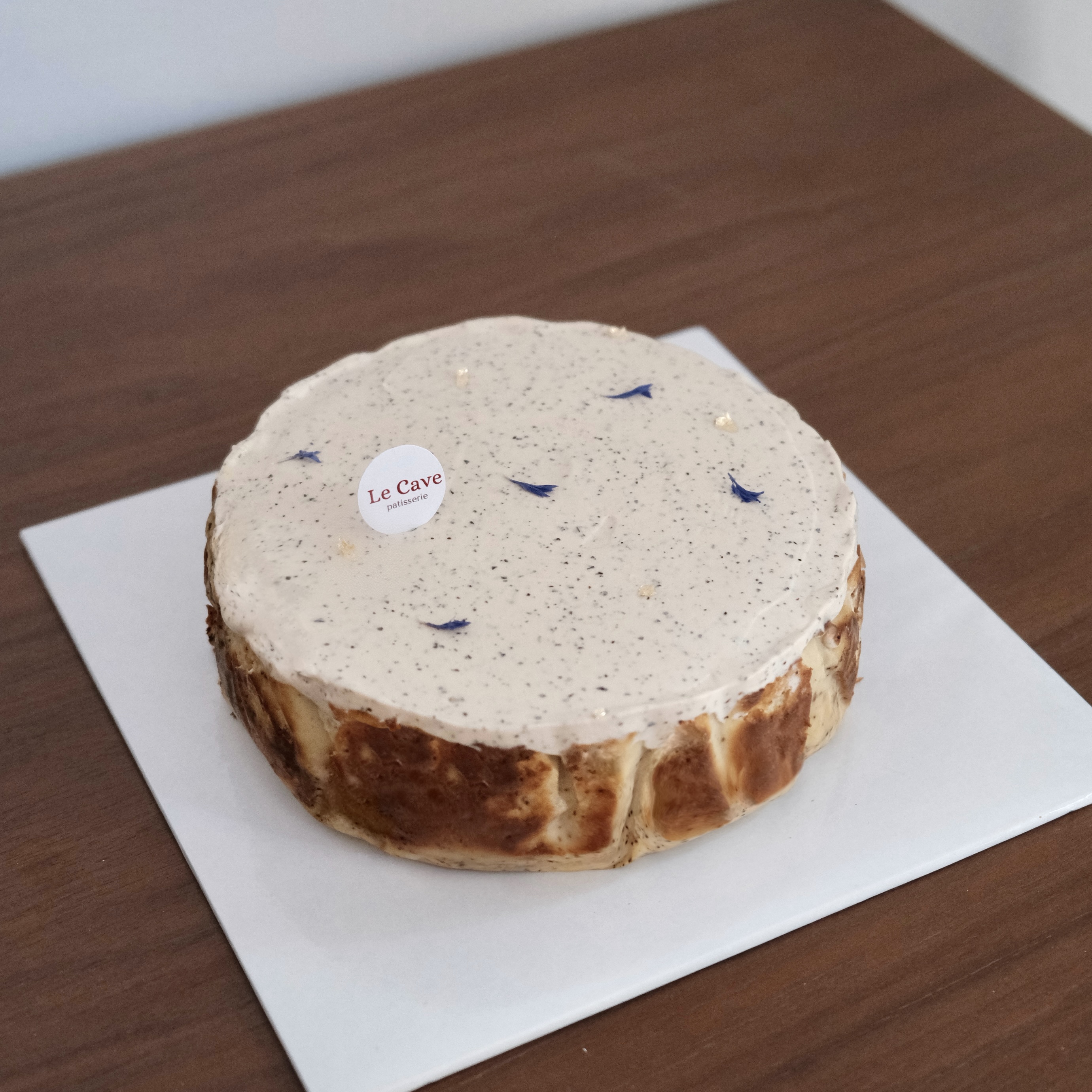 Earl Grey Basque Cheesecake
