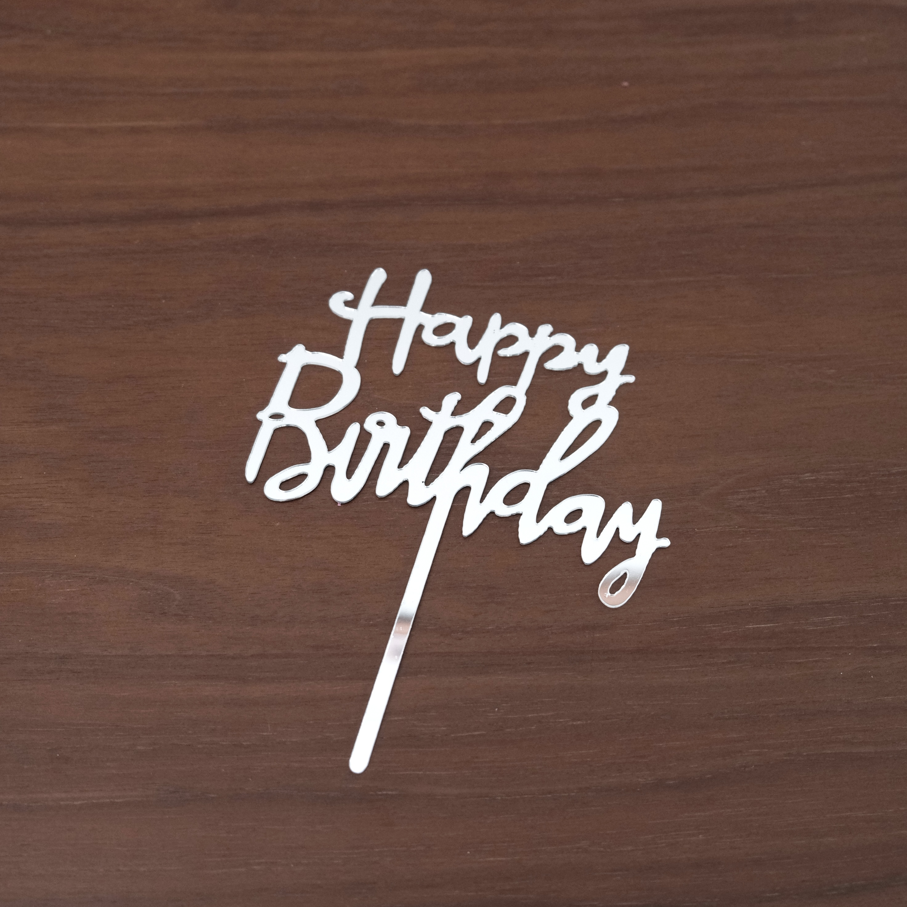 "Happy Birthday" Topper