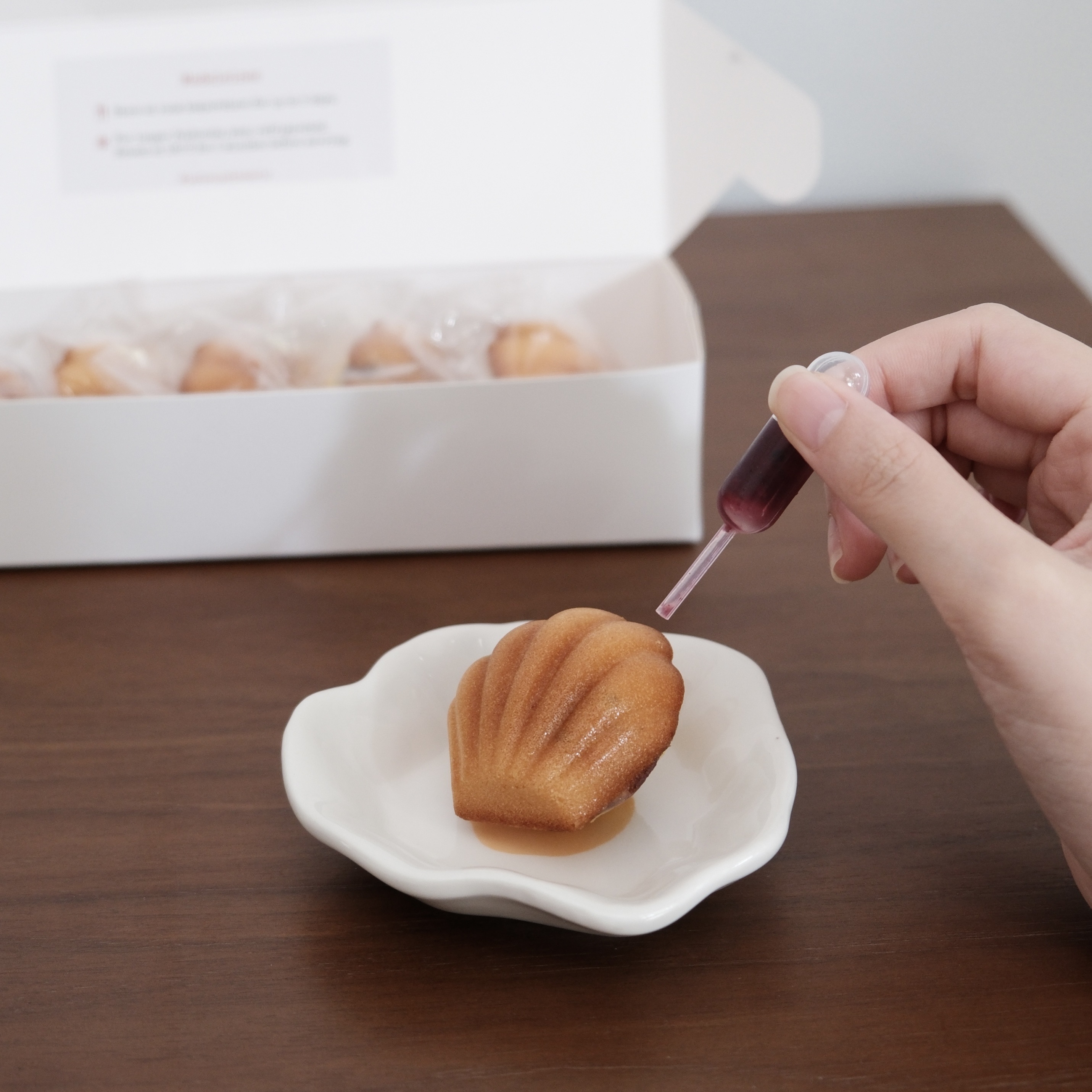 Blueberry Madeleine