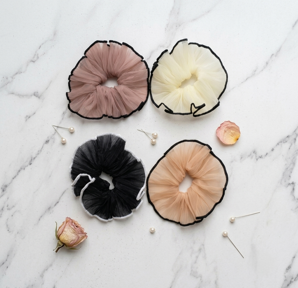 Korean Scrunchie 1 Piece