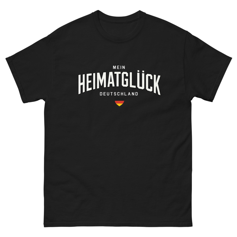 HEIMATGLÜCK PREMIUM SHIRT BLACK