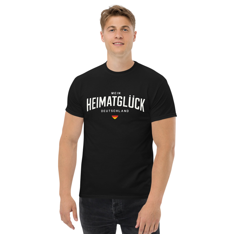 HEIMATGLÜCK PREMIUM SHIRT BLACK
