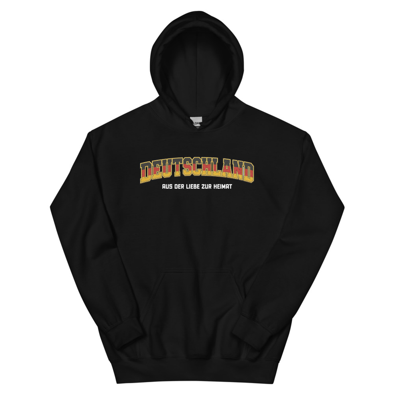 DEUTSCHLAND PREMIUM HOODIE BLACK