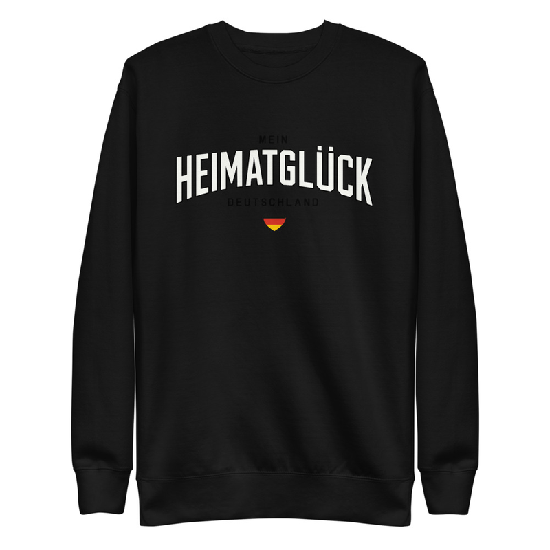 HEIMATGLÜCK PREMIUM PULLOVER GRAU