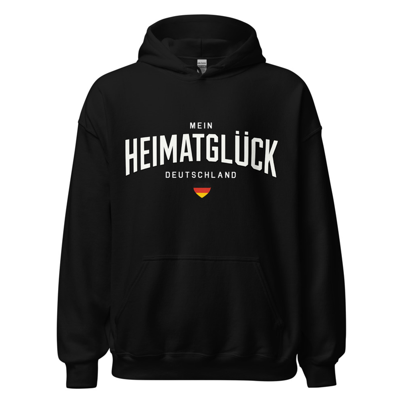 HEIMATGLÜCK PREMIUM HOODIE BLACK