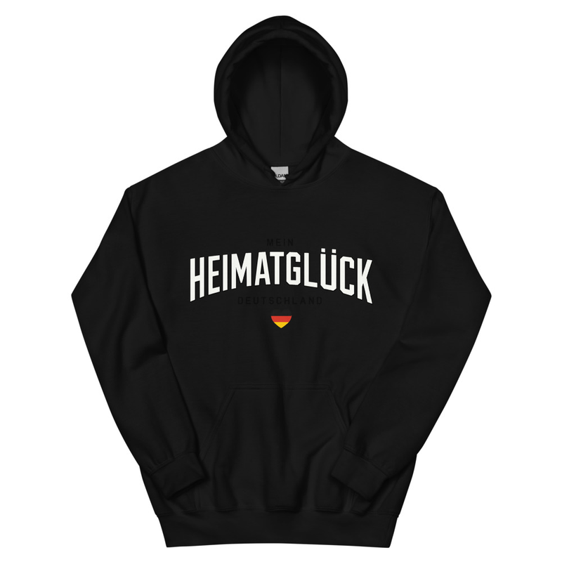 HEIMATGLÜCK PREMIUM HOODIE GRAU