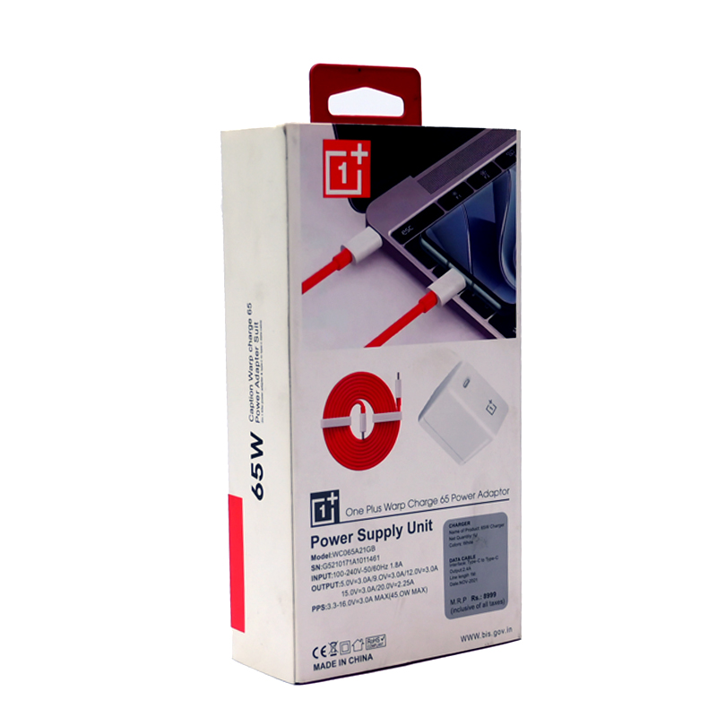 OnePlus 65W Warp Charger