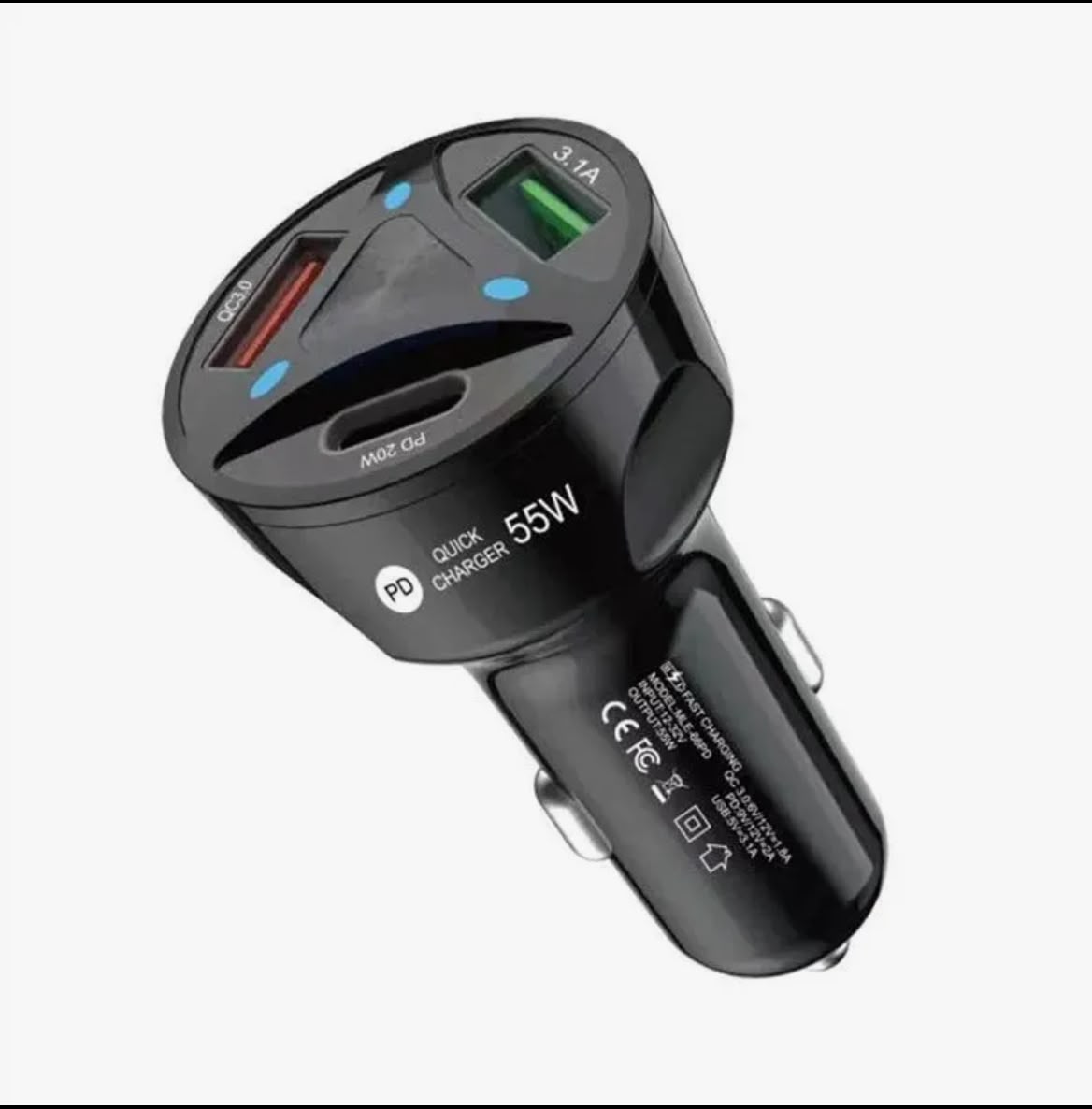 55W Car Charger Adapter