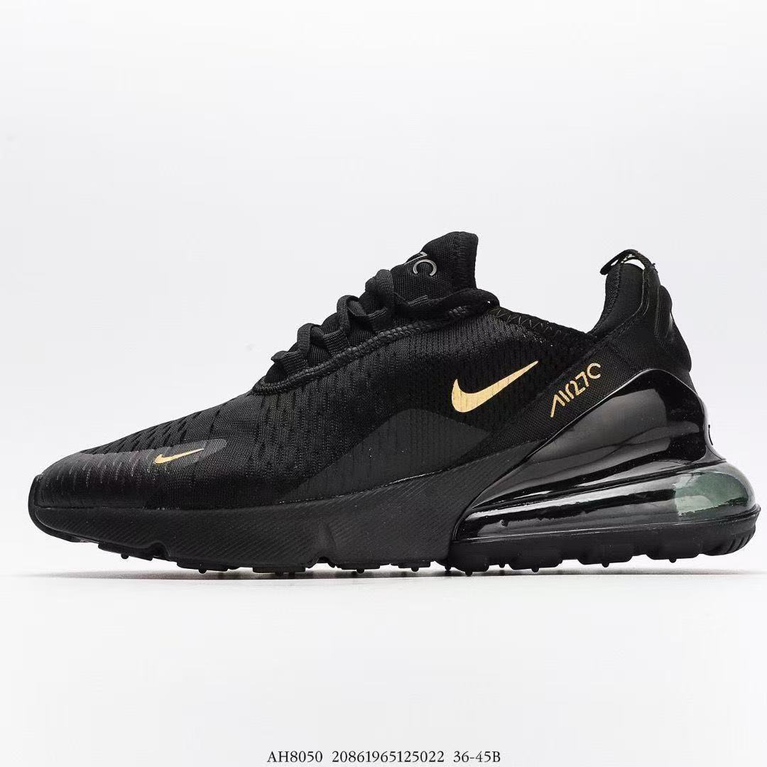 Air Max 270 Black Gold Sneakers