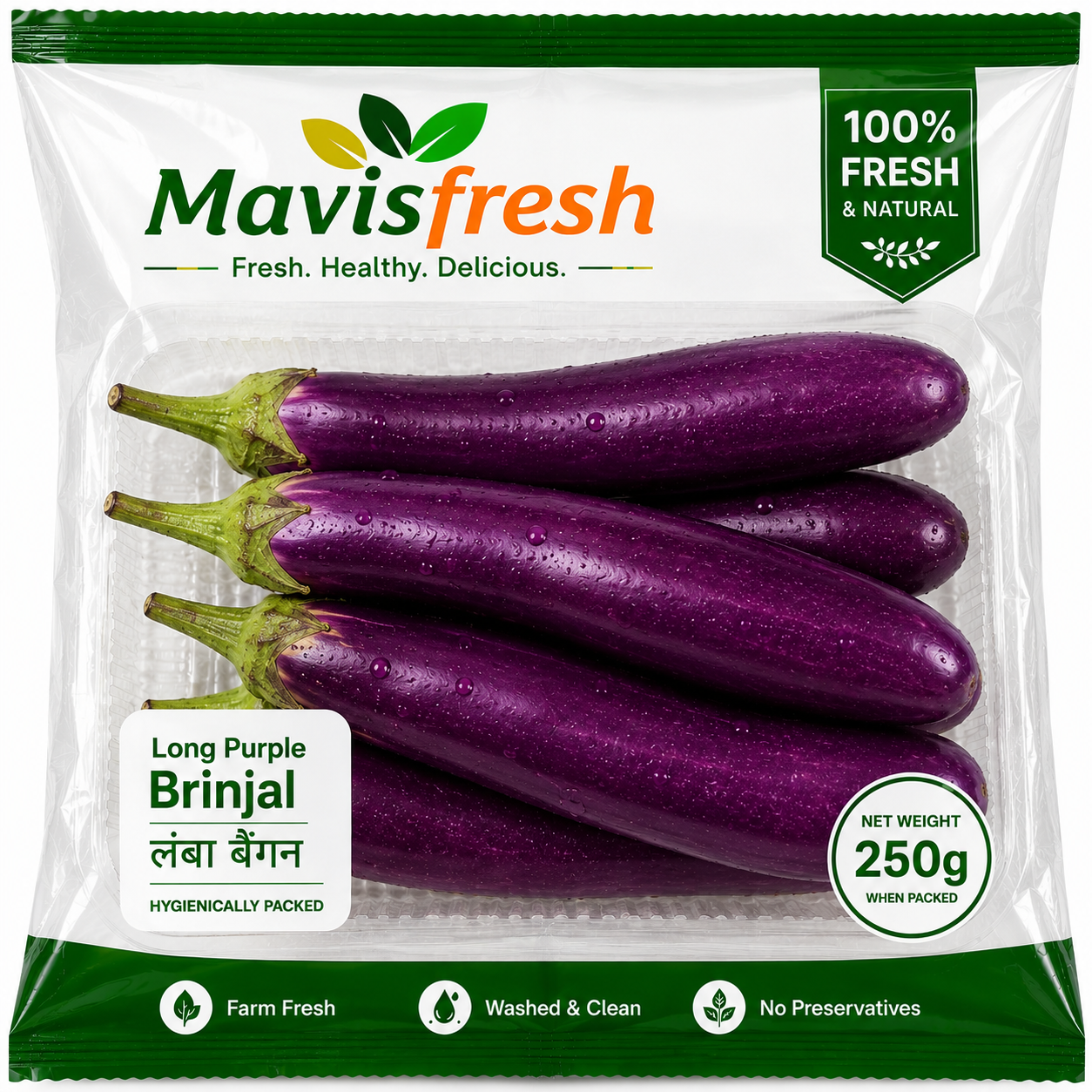 Long Purple Brinjal