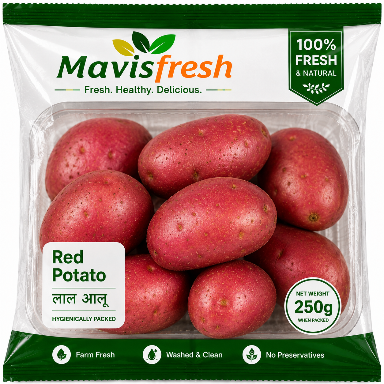 Red Potato (250g Pack)