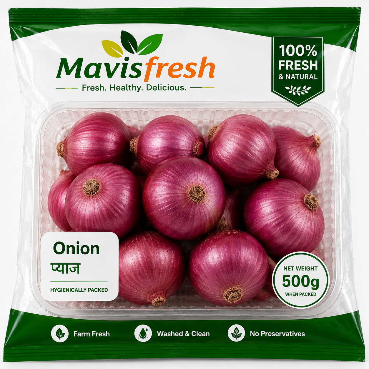 Mavisfresh Onions (500g)