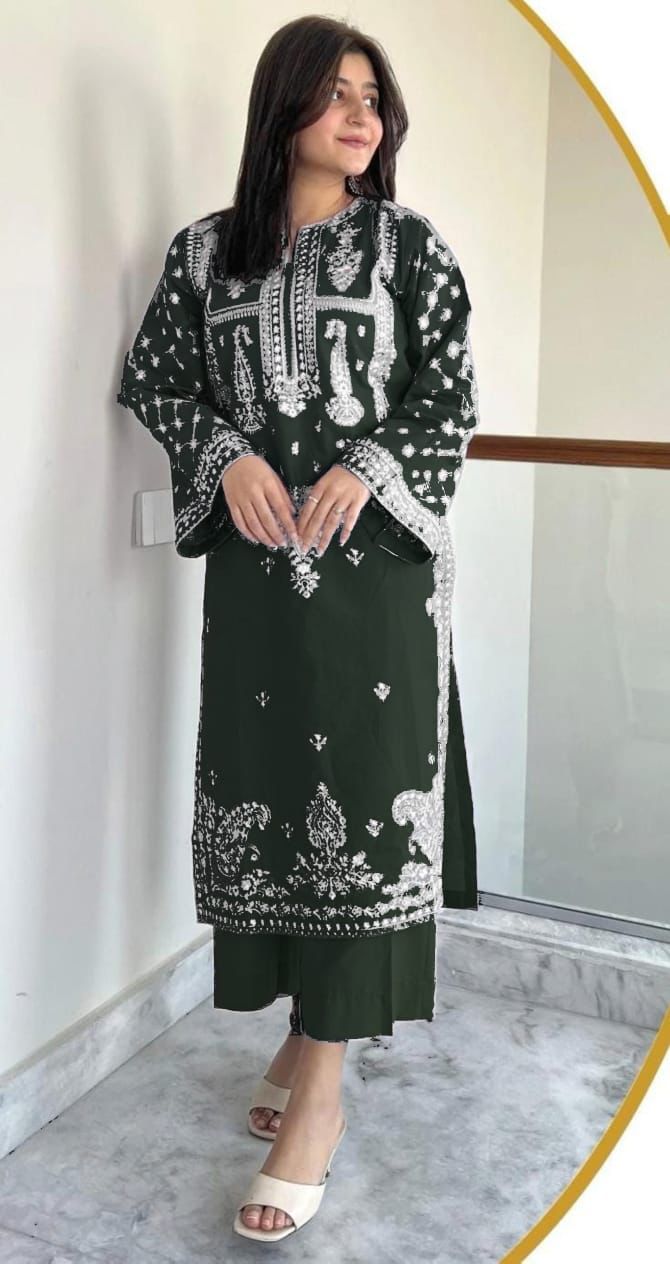 Lawn 2 Piece (Embroidered Summer Collection)