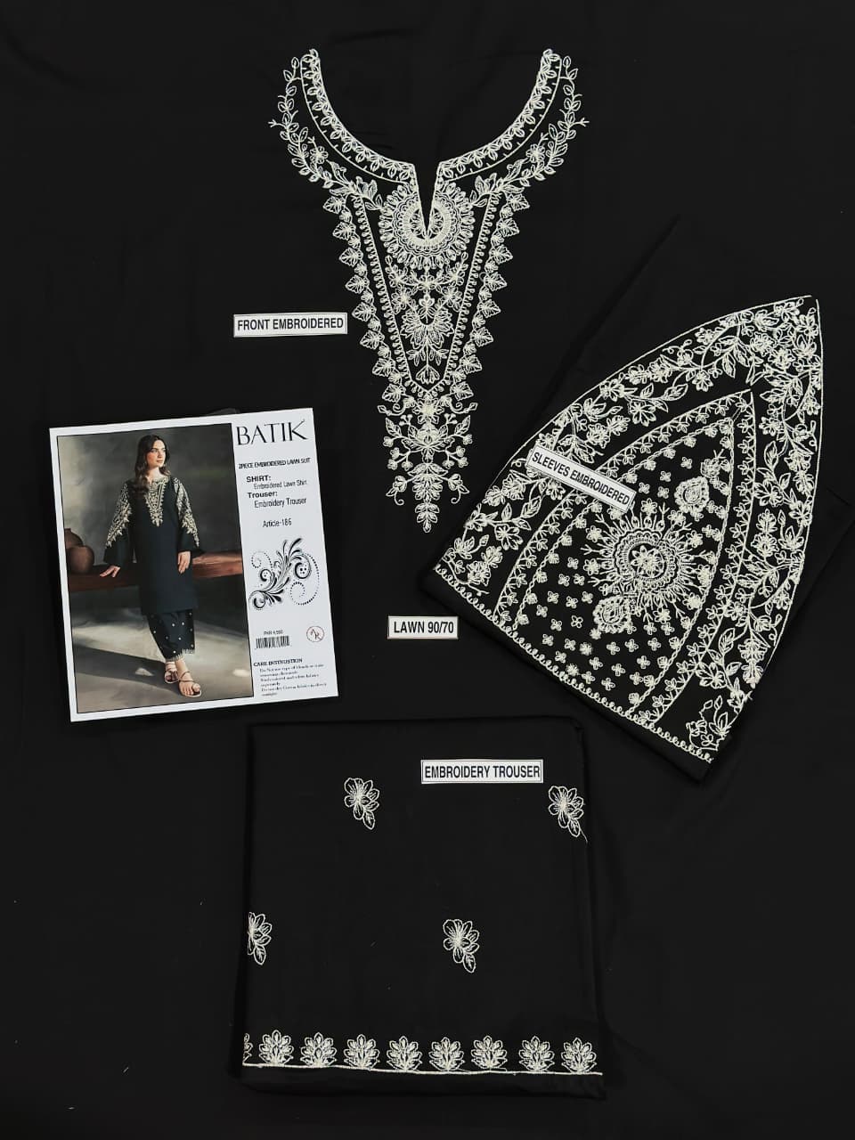 Lawn 2 Piece (Embroidered Summer Collection)
