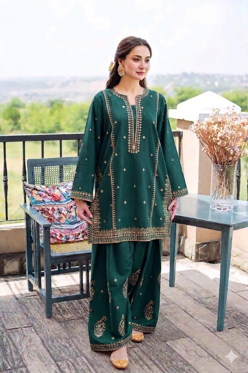Lawn 2 Piece (Embroidered Summer Collection)