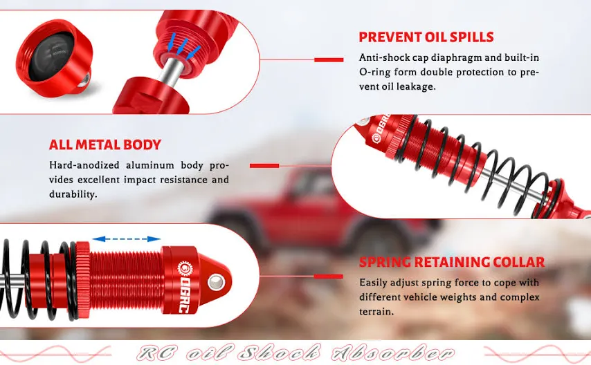 RC Oil Shock Absorber