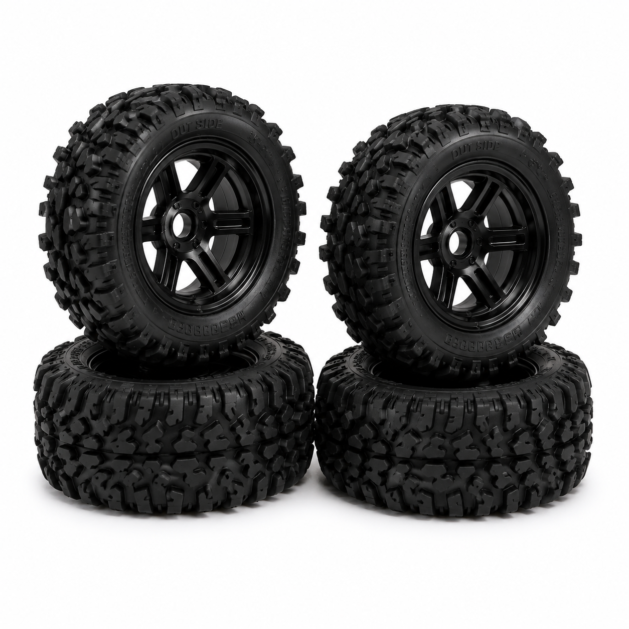 Off-Road RC Car Tires Set