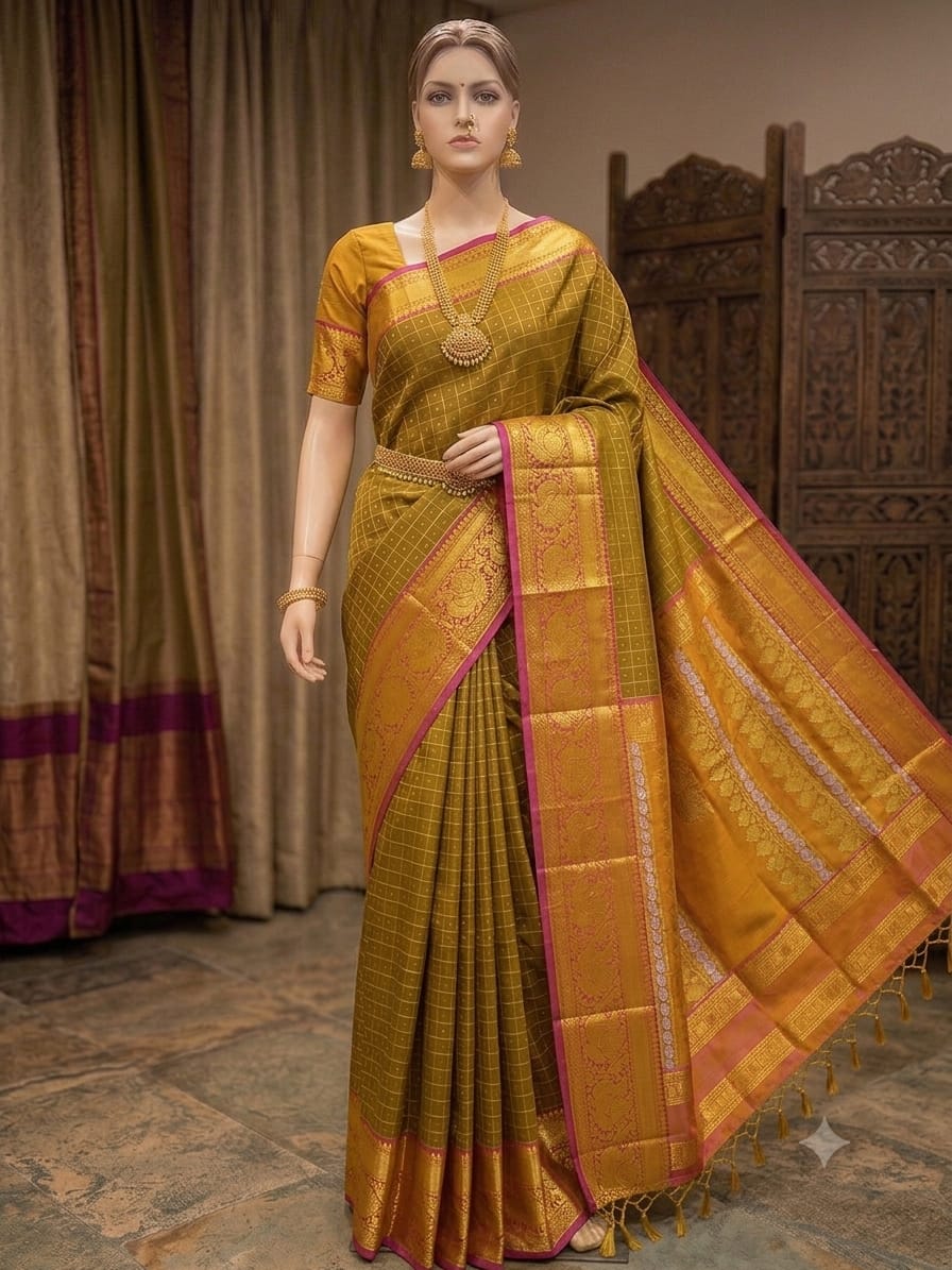 Traditional Banarasi Silk Saree