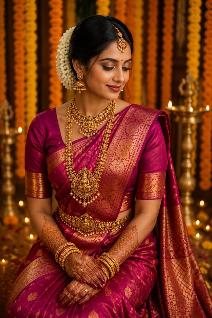 Elegant Kanjivaram Silk Saree