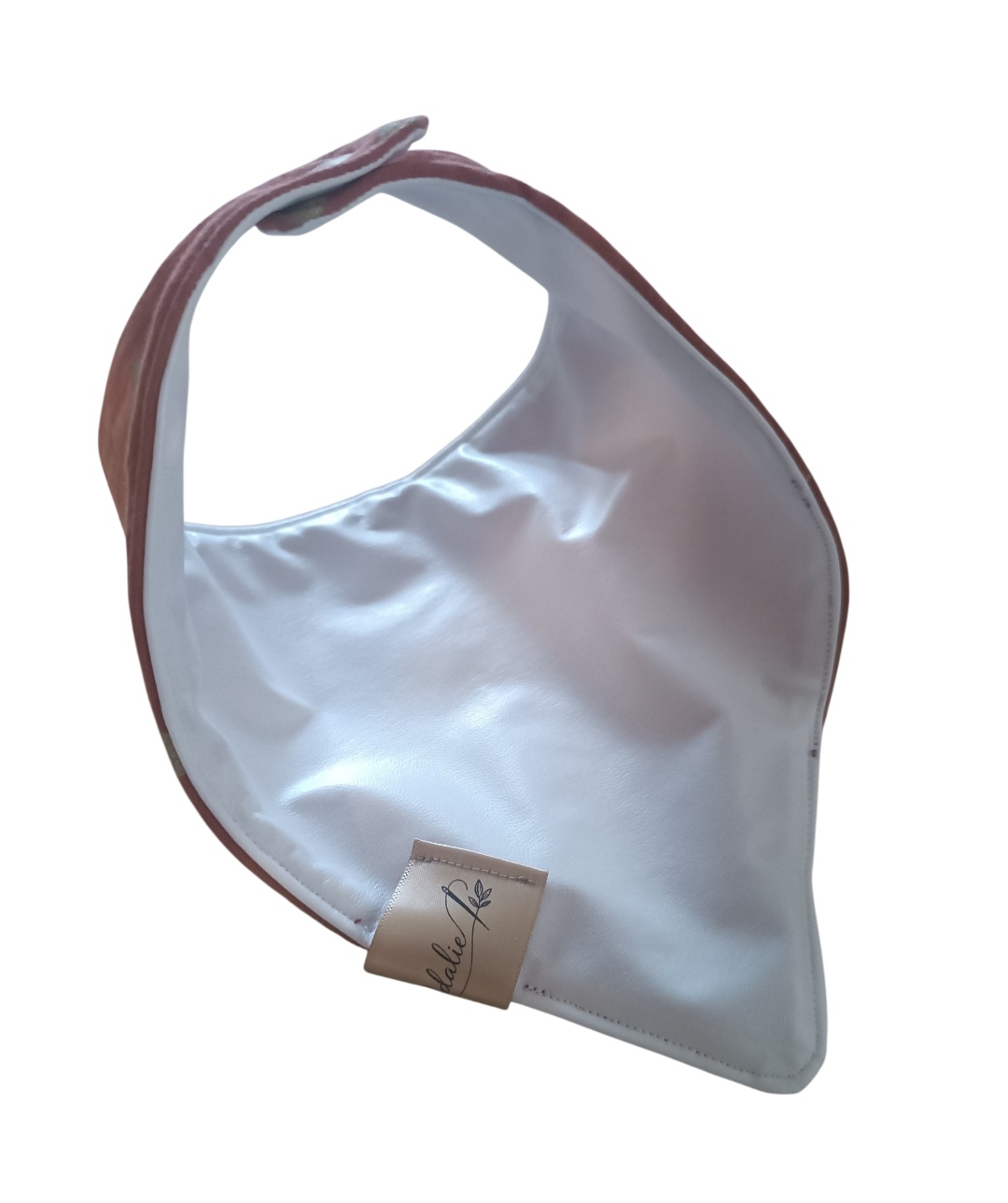 Bavoir à bavouille bébé - Coton imprimé & doublure imperméable en PUL