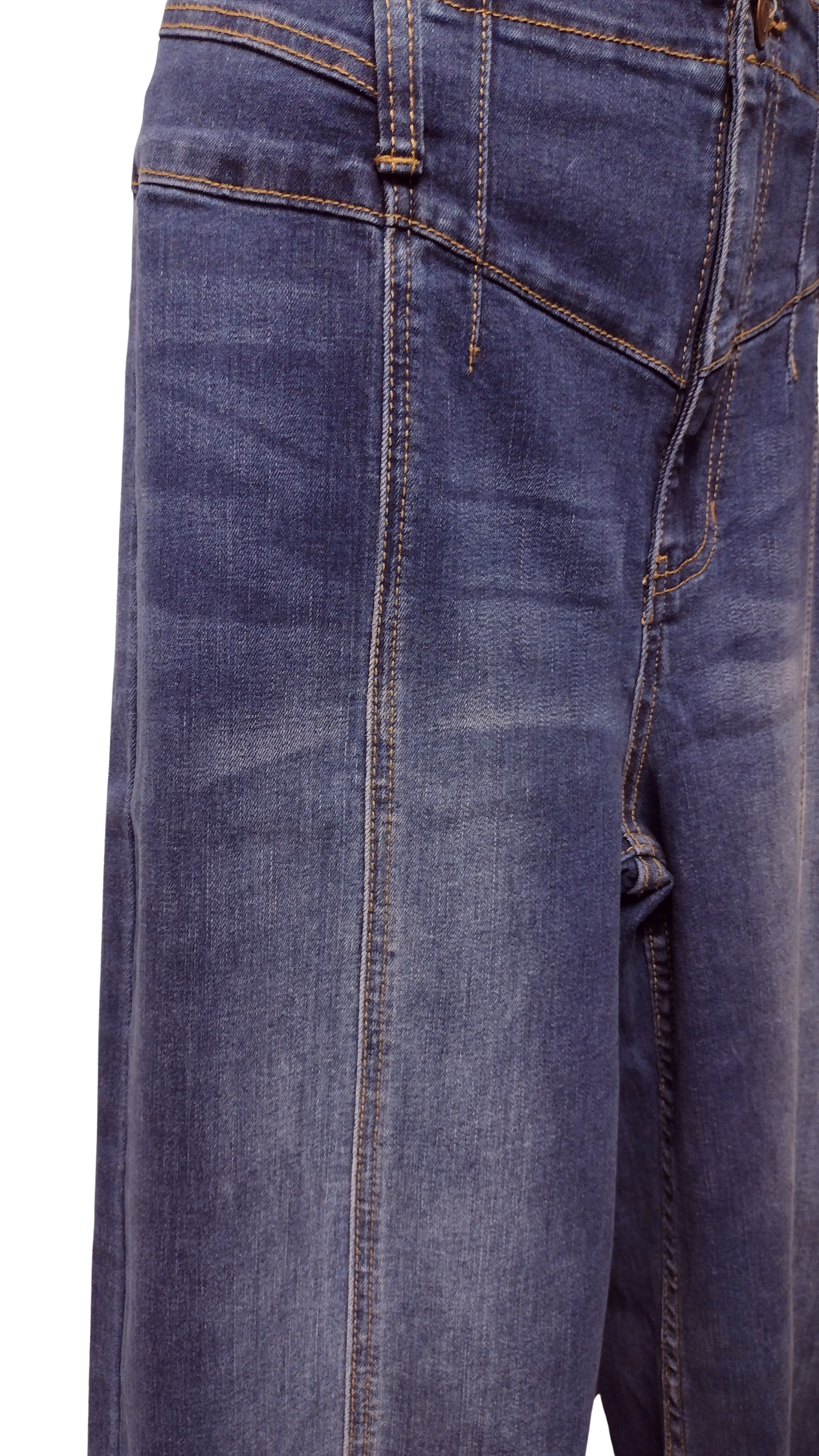 High-Waisted Wide Leg Jeans