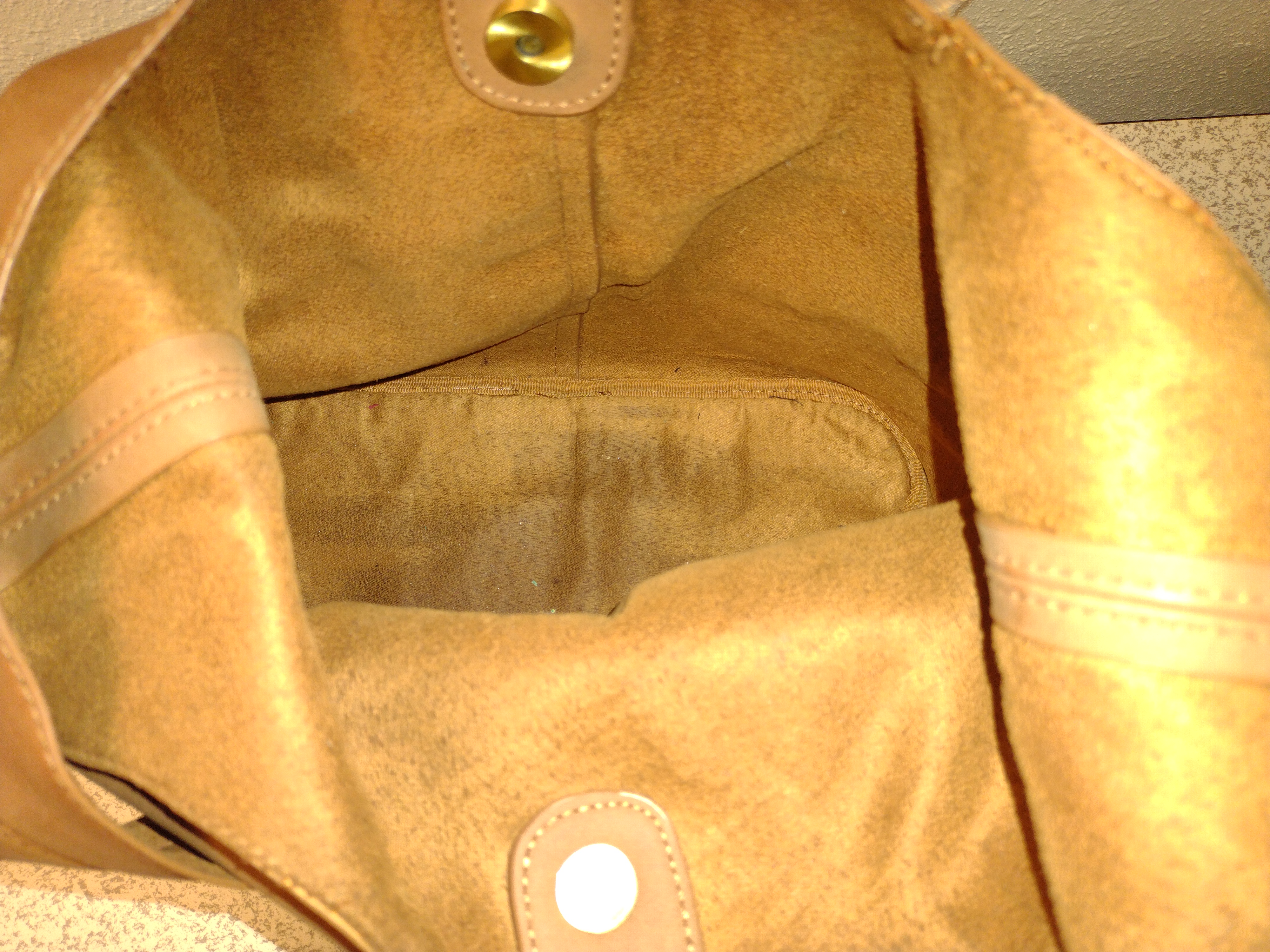 Classic Tan Leather Sling Bag