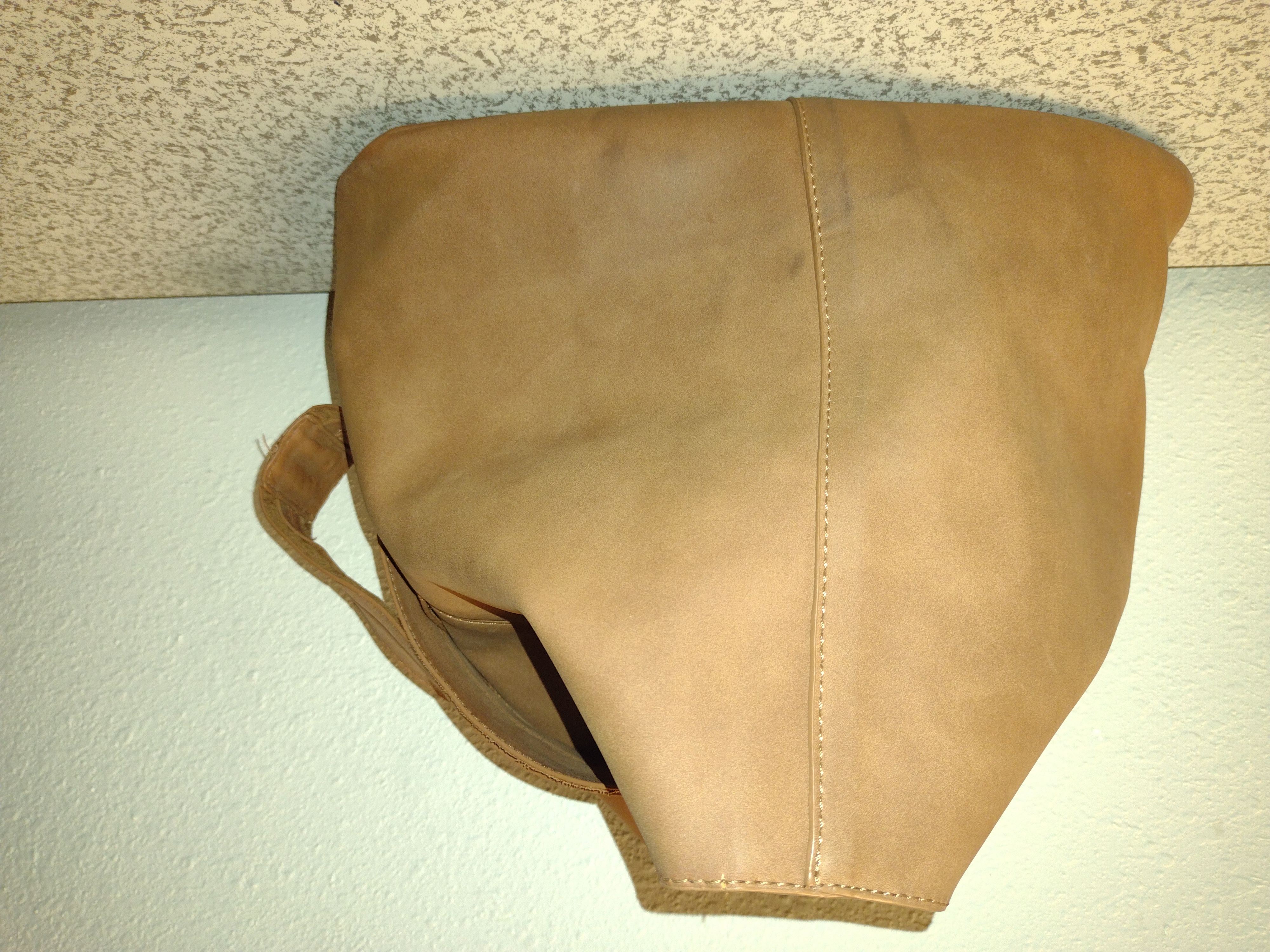 Classic Tan Leather Sling Bag