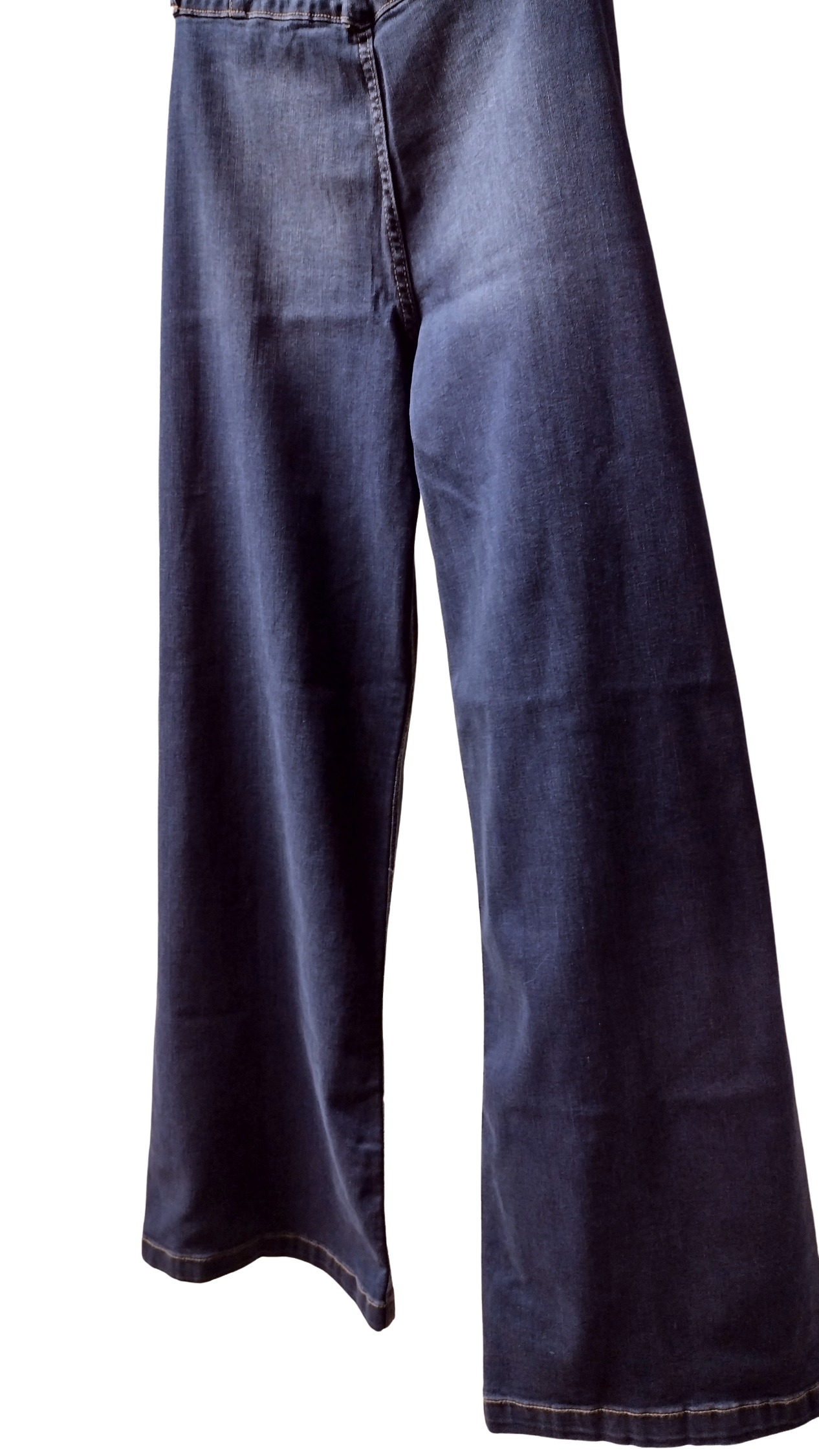 High-Waisted Wide Leg Jeans