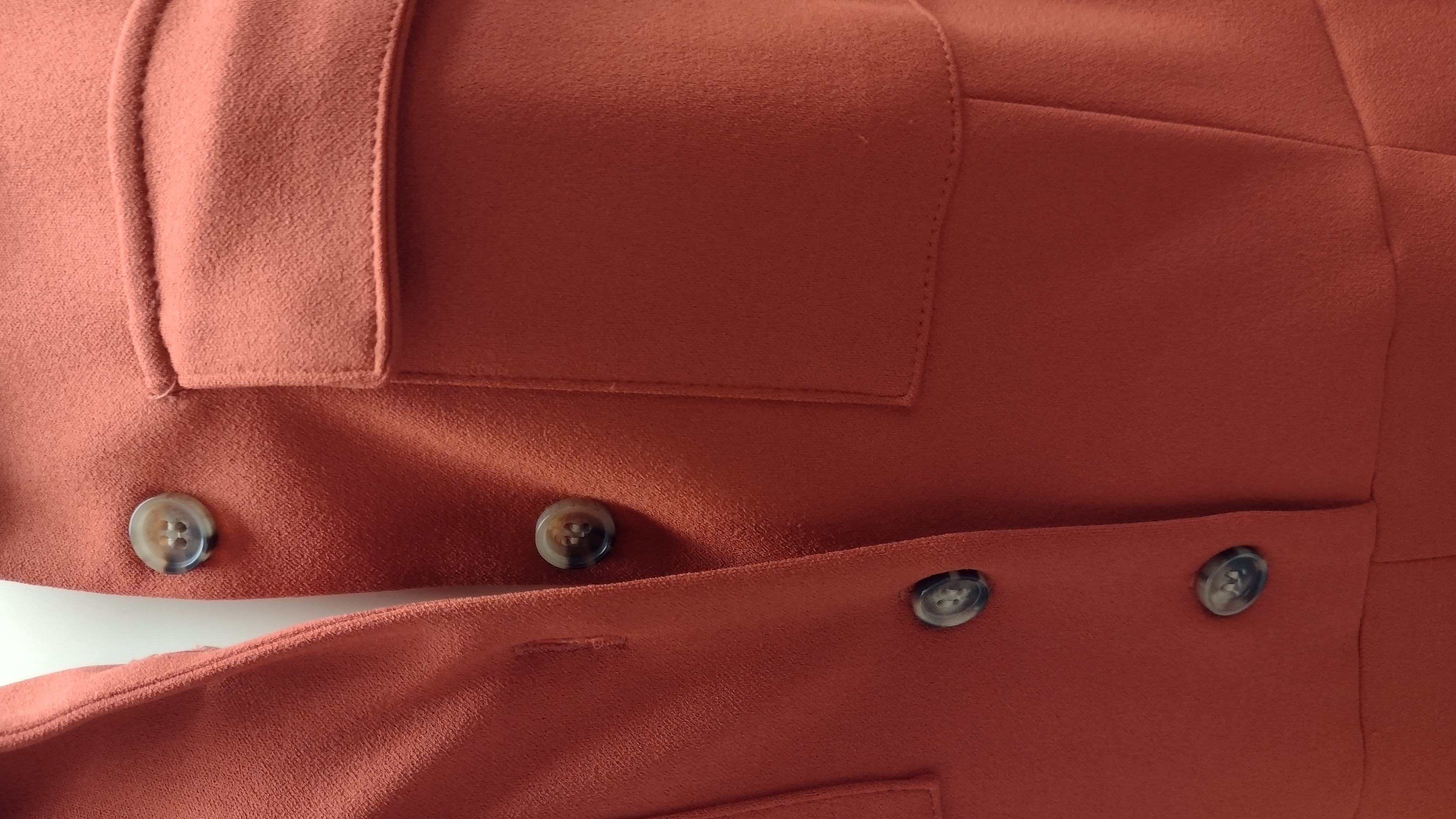 Rust Wide-Leg Jumpsuit